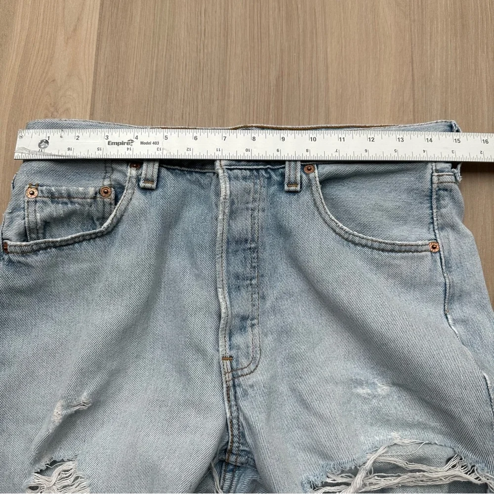 Vintage Levi's 501 Denim Jeans Made in USA Mens Tag 31x32 | Actual 30x30.5